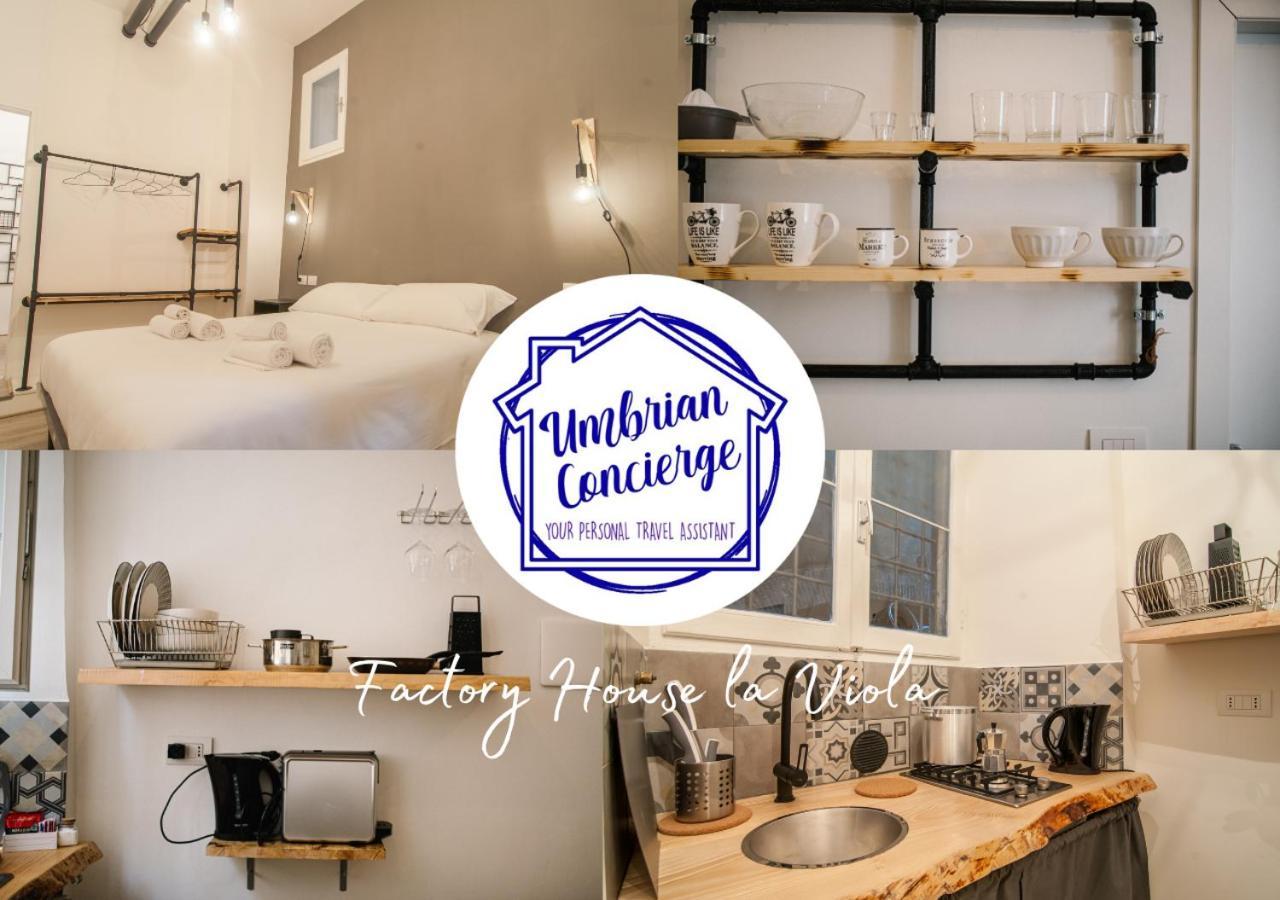 Umbrian Concierge - Factory House La Viola Apartment Perugia Ngoại thất bức ảnh